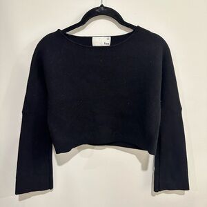 Aritzia Cropped Wool Sweater